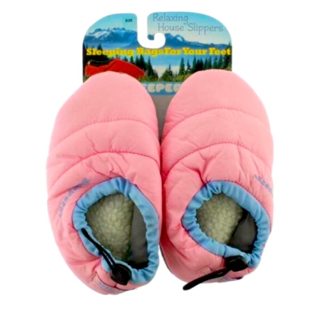 NWT $29 SLEEPERS Slippers Adjustable Slippers Girls Sz 3 Youth little girl